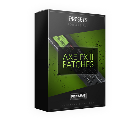 Presets for Axe FX II - Fredman Digital